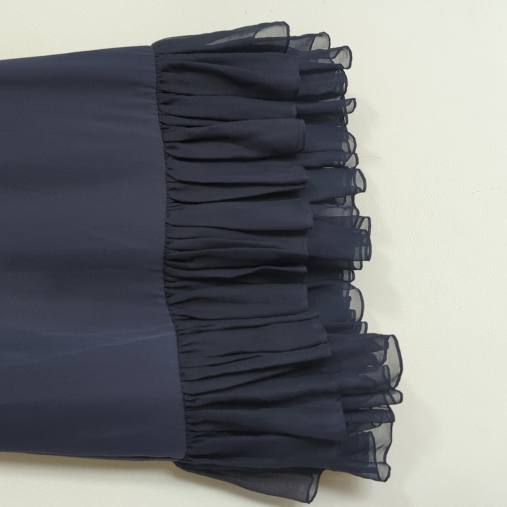 Cinq à Sept Black Ruffle Mini Dress - Picture 6 of 12
